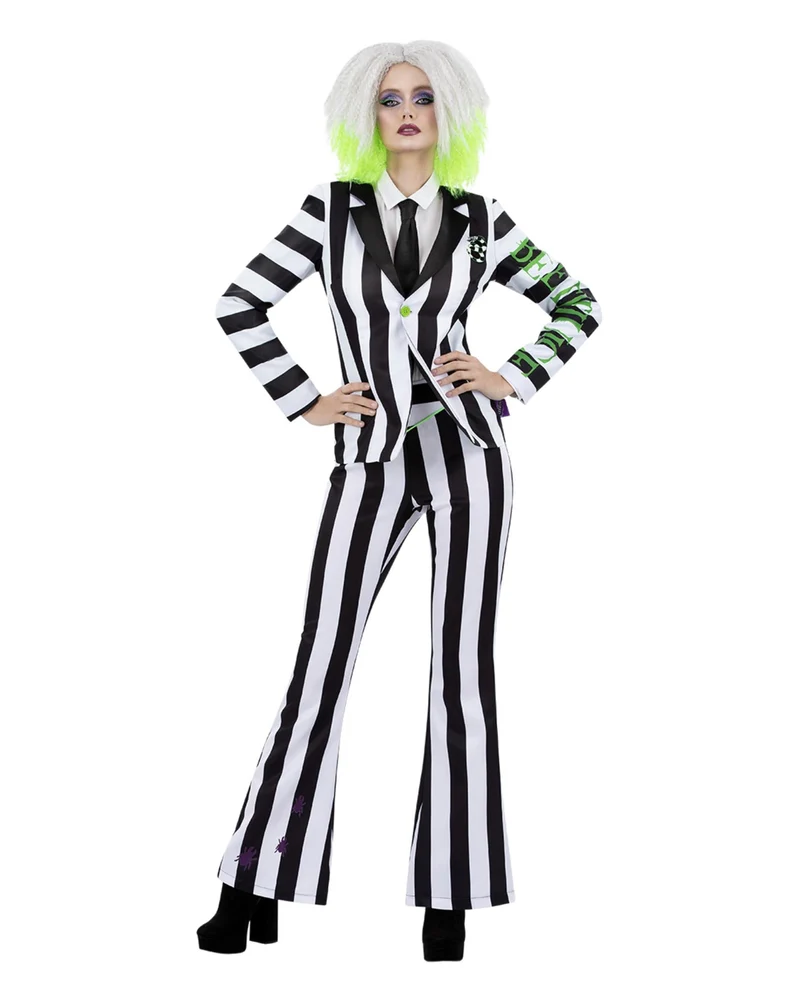 Beetlejuice Damen Kostümanzug