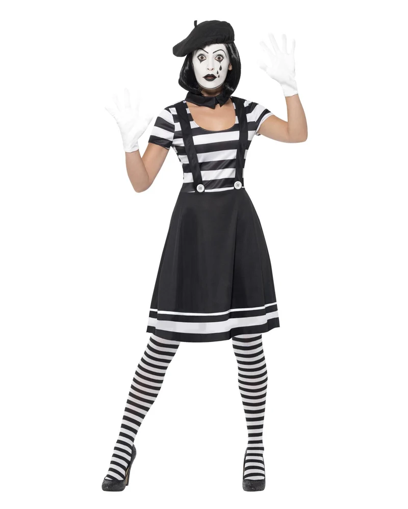 Pantomime Damen Kostüm