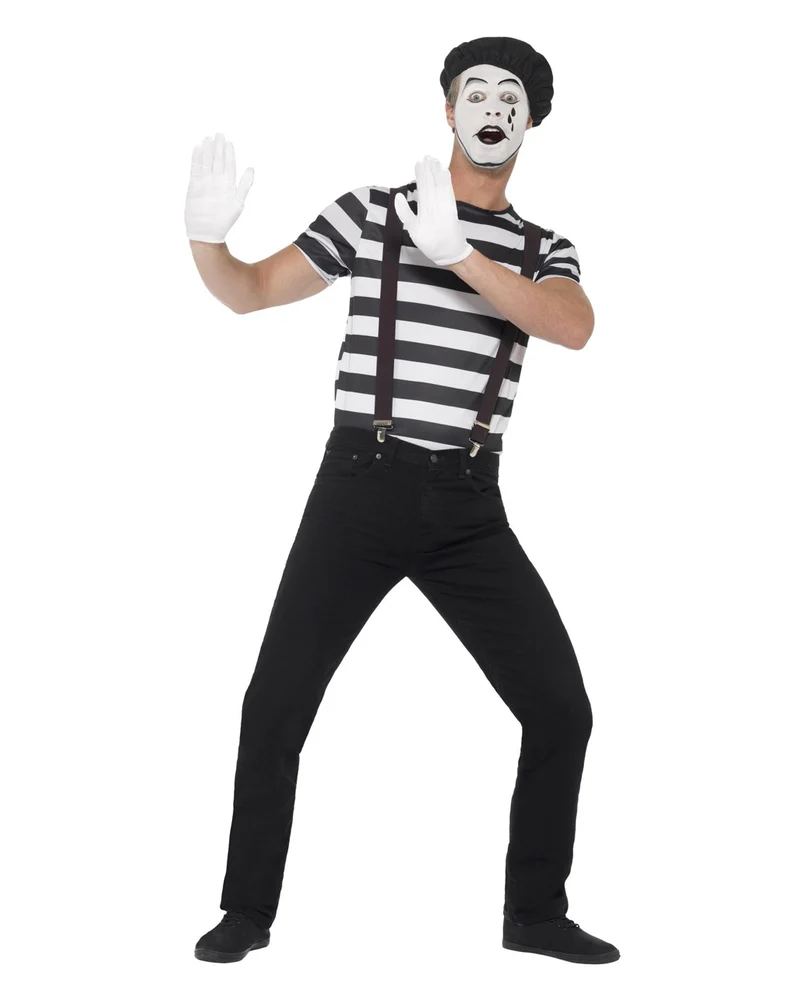 Pantomime Herren Kostüm