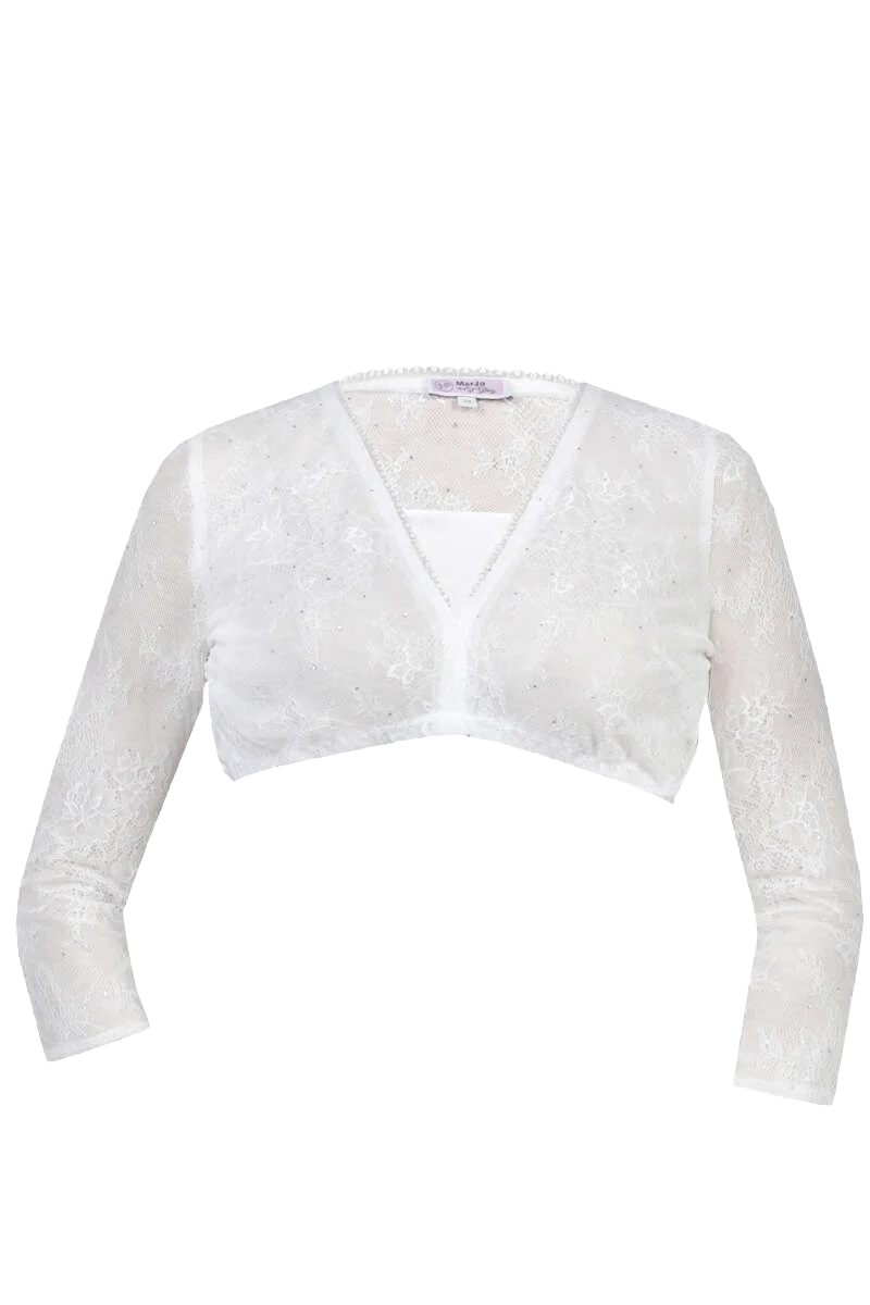 Spitzen-Dirndl-Bluse 3/4-Arm