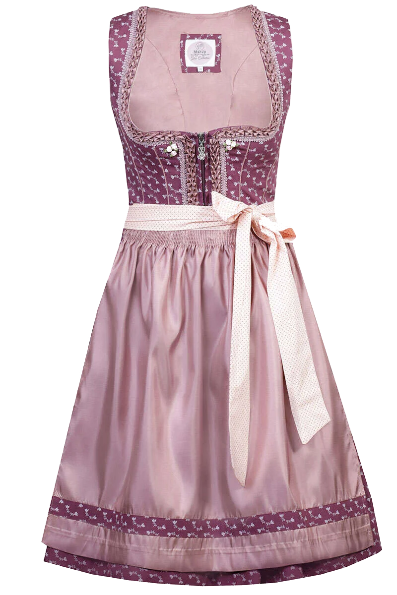 Dirndl kurz mit Reißverschluss