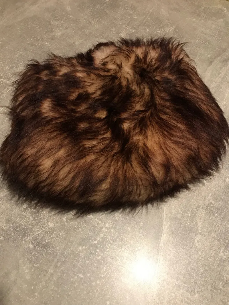 Vintage Kunstfell-Muff – One Size