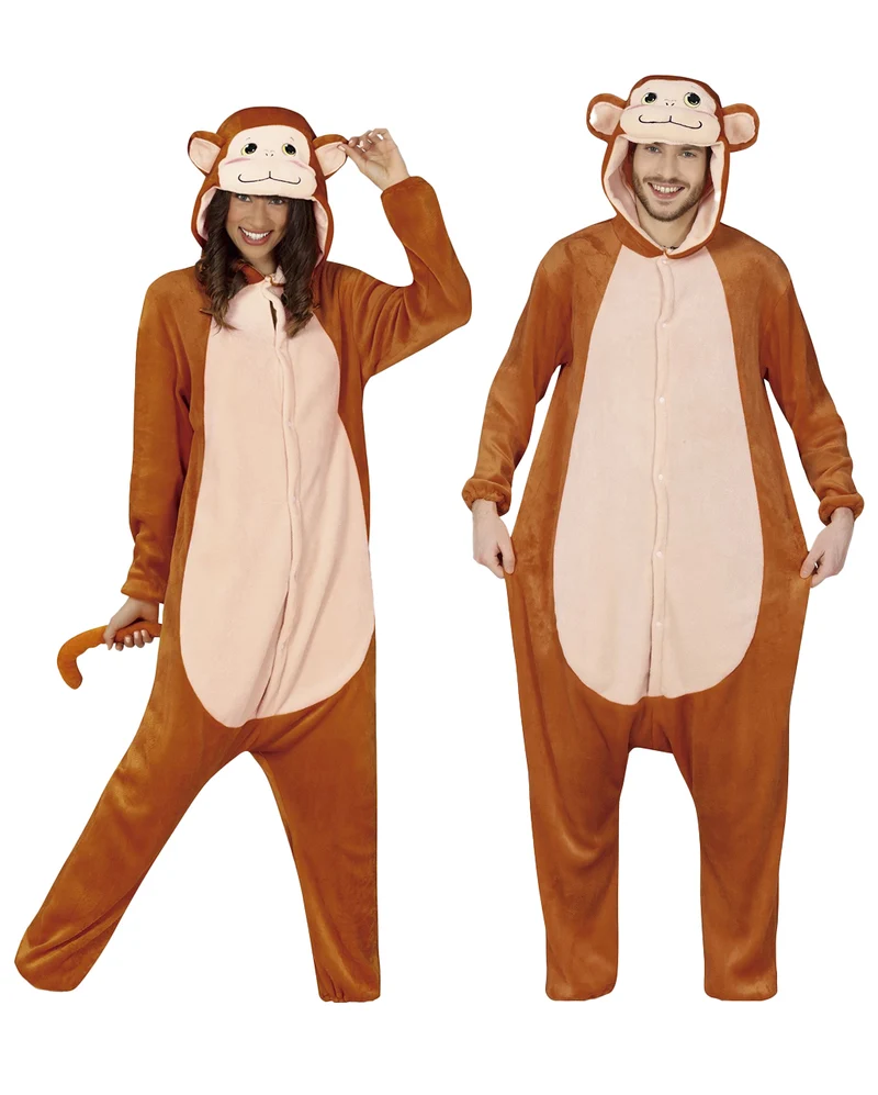 Affe Onesie Unisex Kostüm