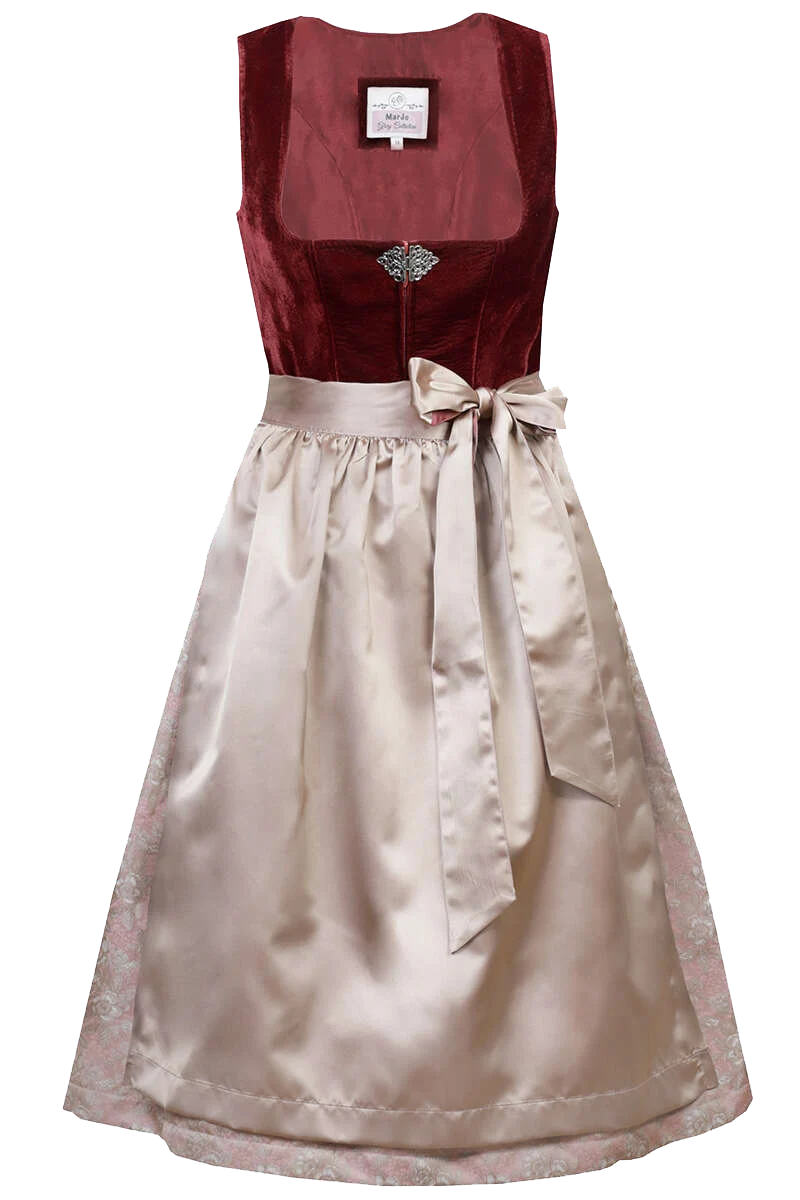 Midi-Dirndl Samt