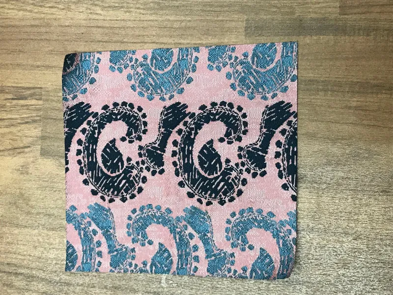 Vintage-Einstecktuch Unikat 22 x 22 cm