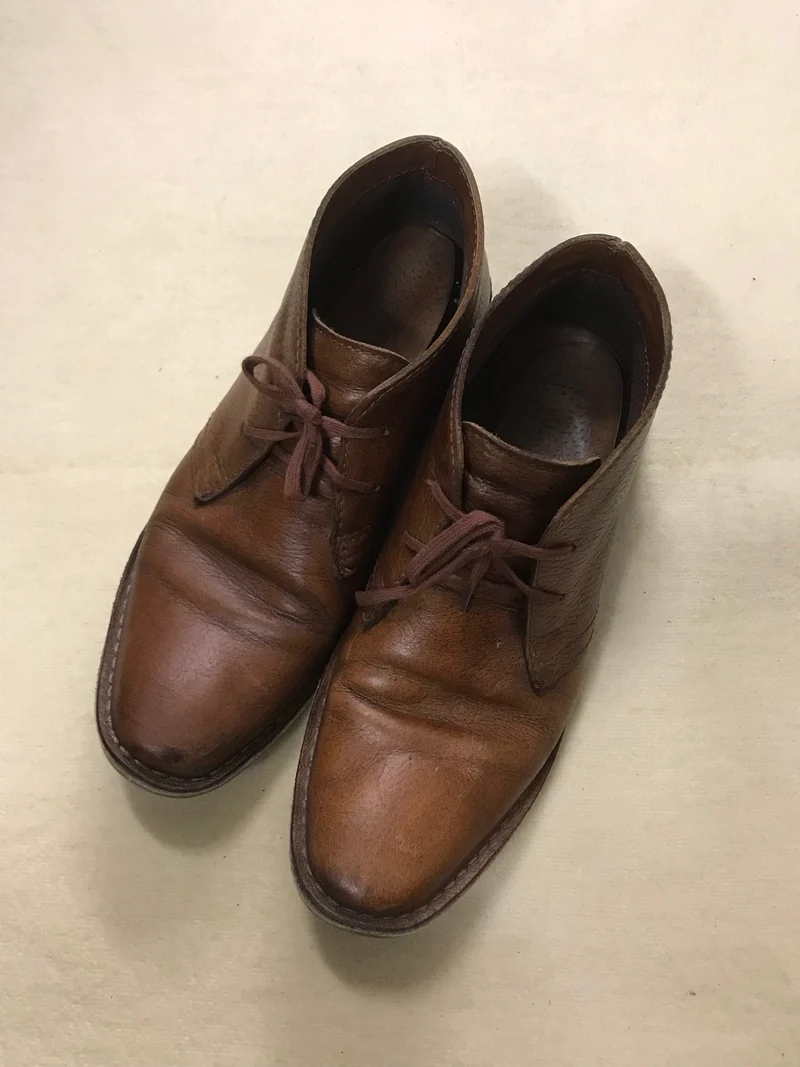 Vintage-Schuhe Lederstiefel Gr.41