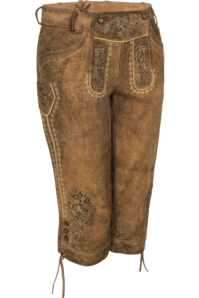 Damen Leder-Kniebundhose