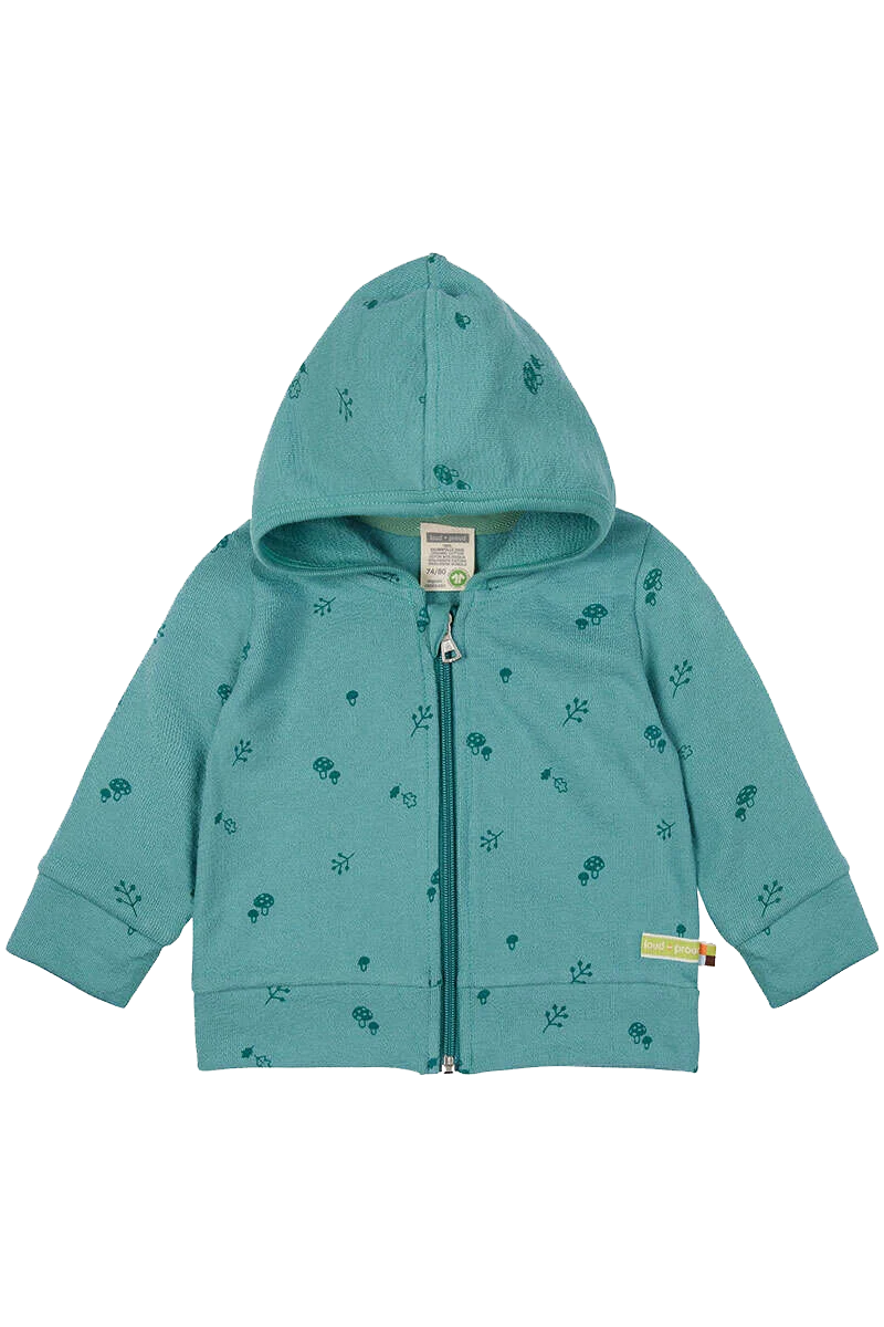 Jacke mit Kapuze Waldmotive Baby und Kleinkind