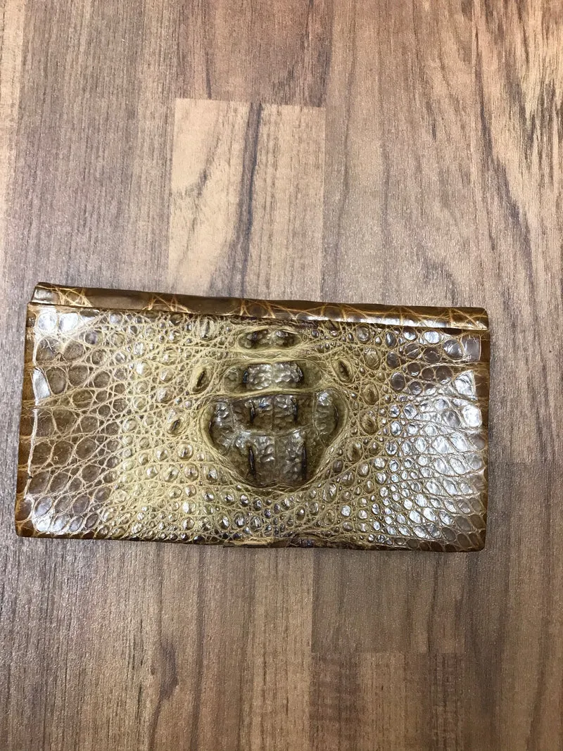 Clutch Krokodilleder Vintage