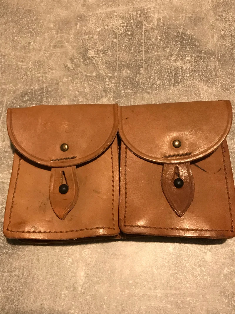 Vintage Ledertasche Echtleder braun