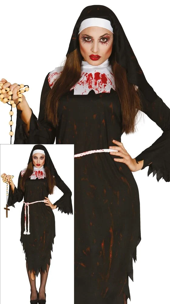 Zombie Nonne Chris Damenkostüm