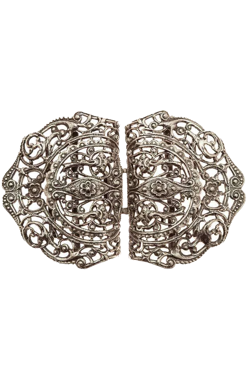 Schürzenschließe Ornament 8,5x5cm