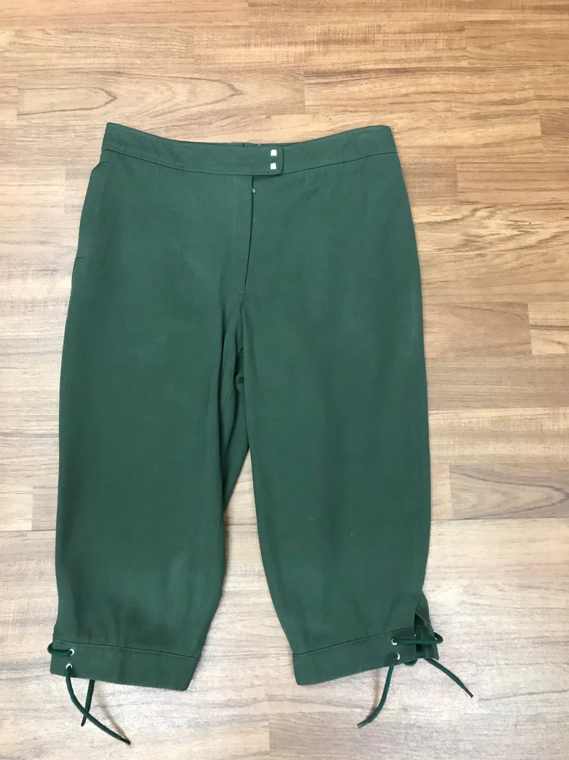 Grüne Kniebundhose – Herren Größe 46 | Vintage & vielseitig tragbar