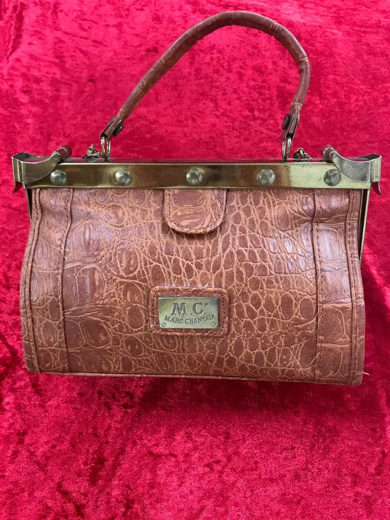 Handtasche Marc Chantal – Krokoprägung