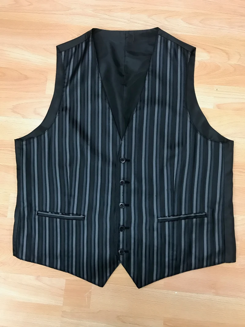 Vintage Wendeweste – gestreift