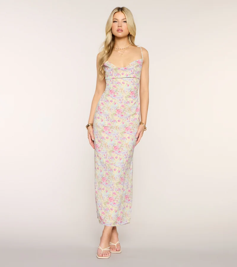 Gallery Date Floral Midi Dress