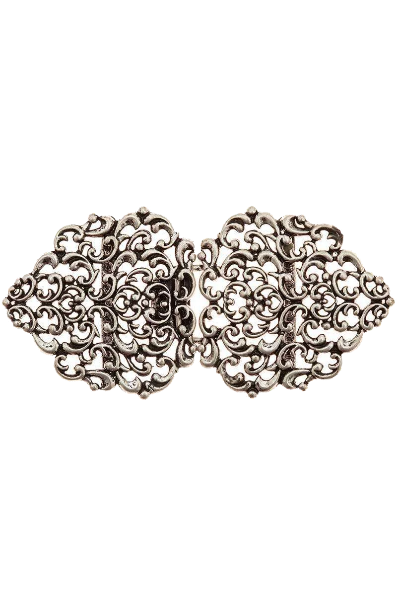 Filigrane Schürzenschließe 7x3,5cm