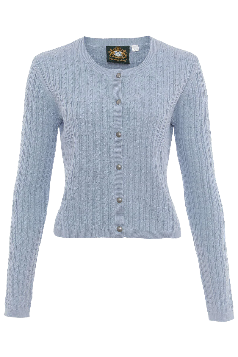 Dirndljacke kurz mit Zopfmuster