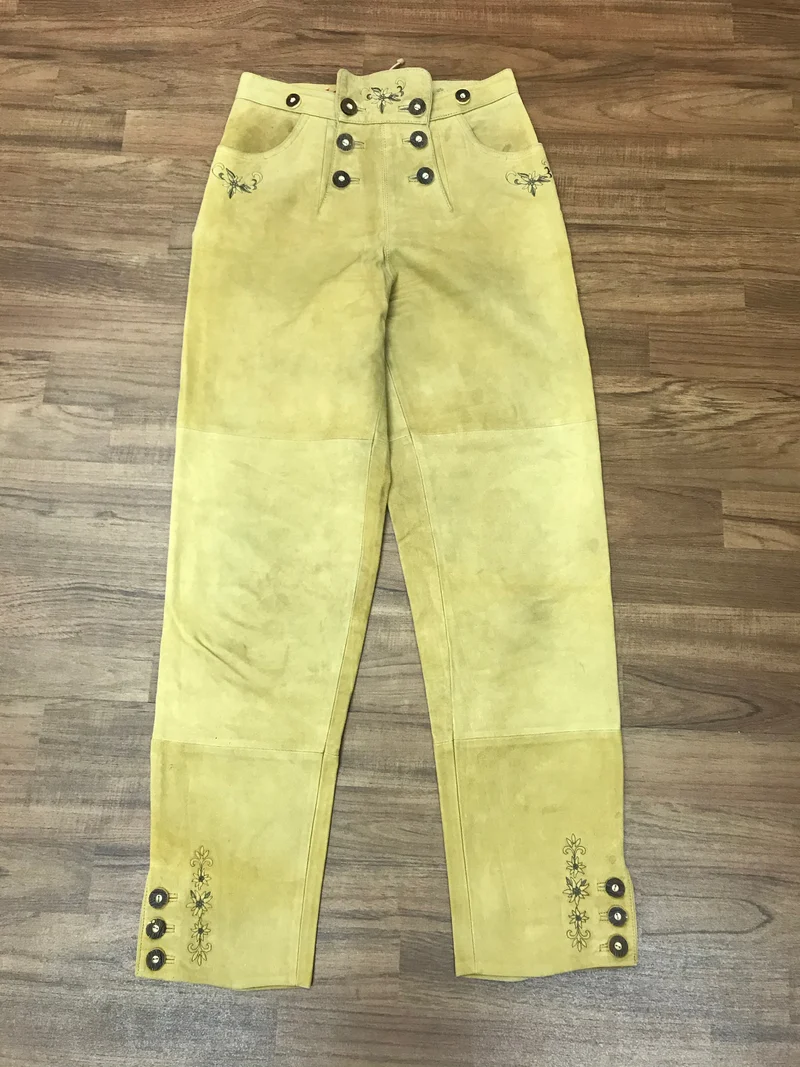 Trachtenlederhose - lang - Damen – Größe 40