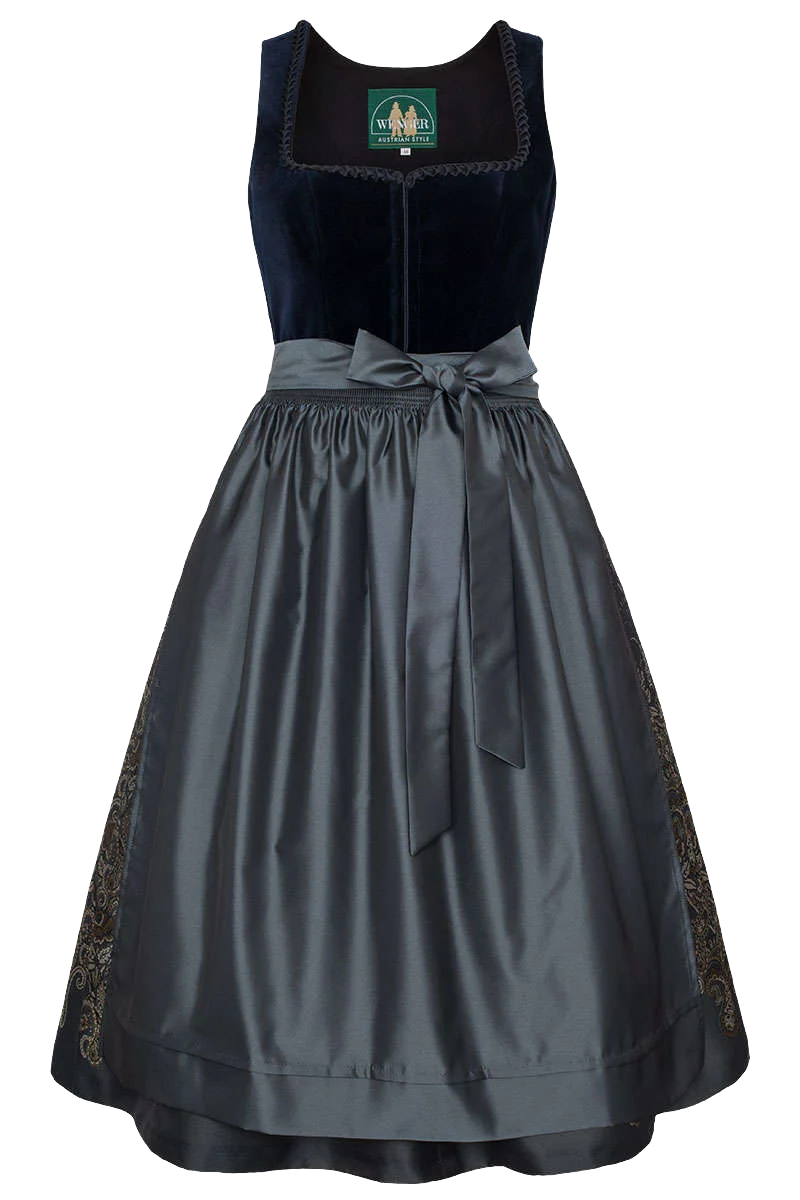 Midi Samt Dirndl