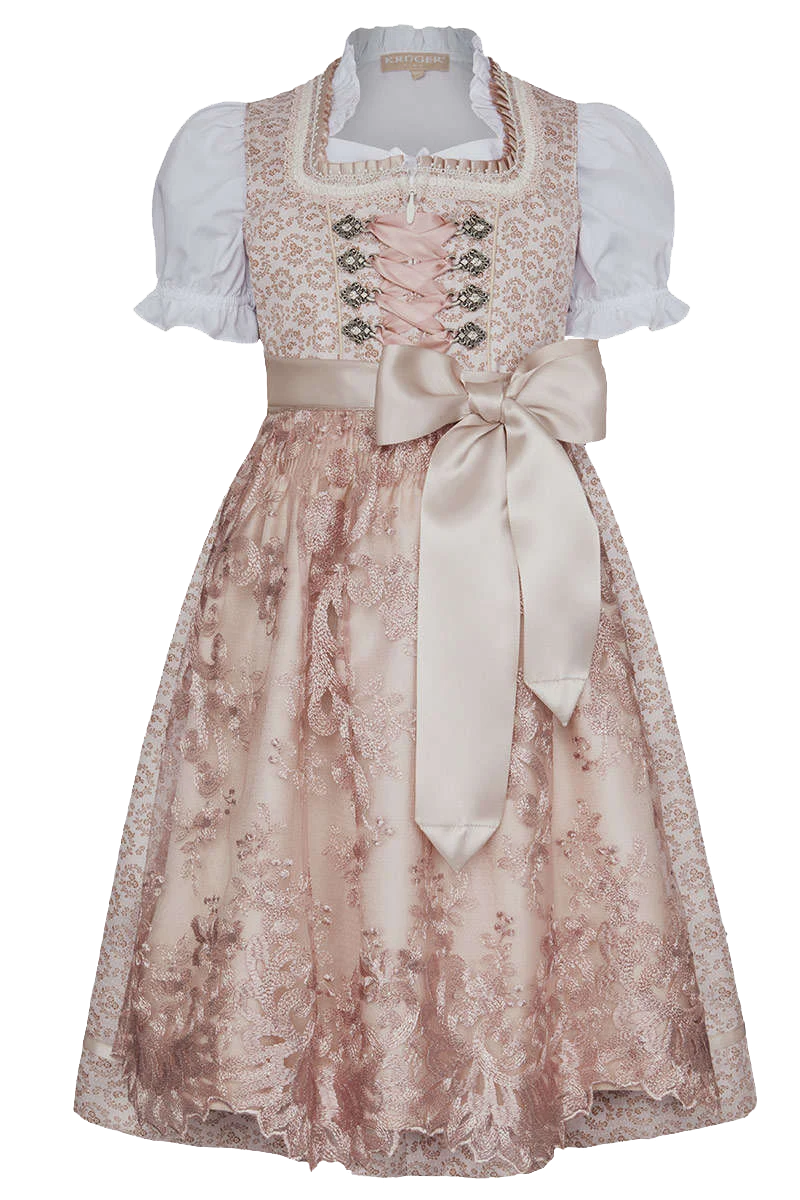Mädchen Jugend Dirndl mit Bluse