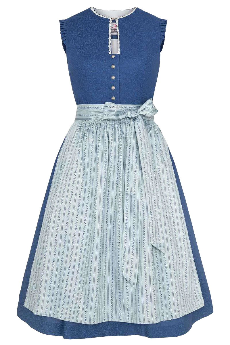 Dirndl midi hochgeschlossen