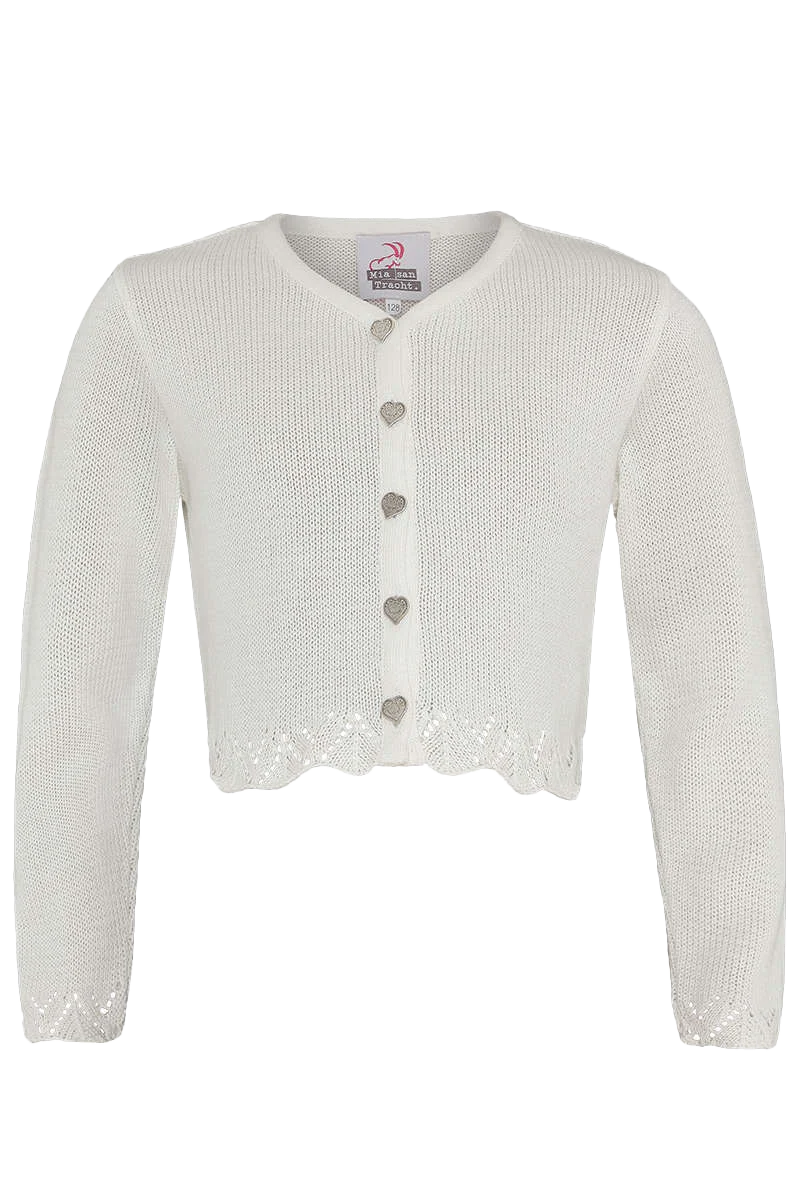 Mädchen Trachten-Strickjacke