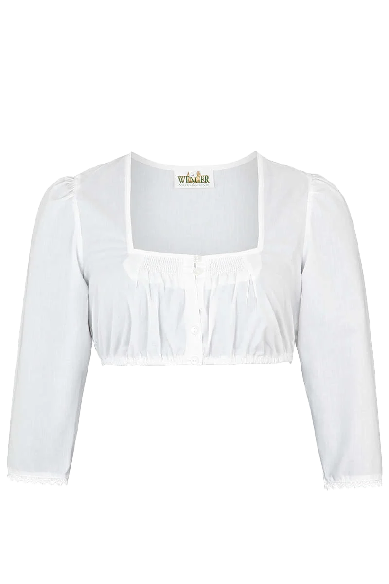 Dirndlbluse dreiviertelarm