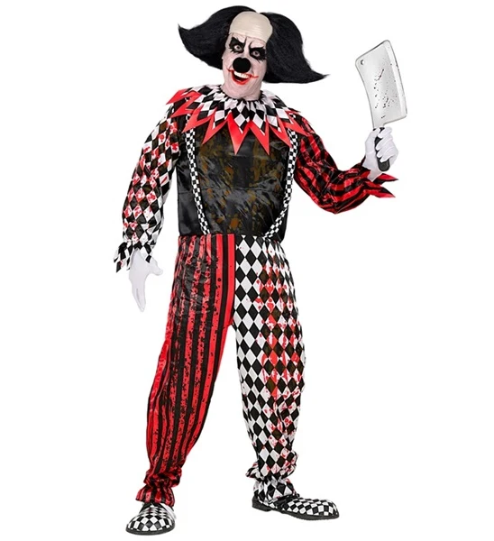 Killerclown Herrenkostüm Deluxe