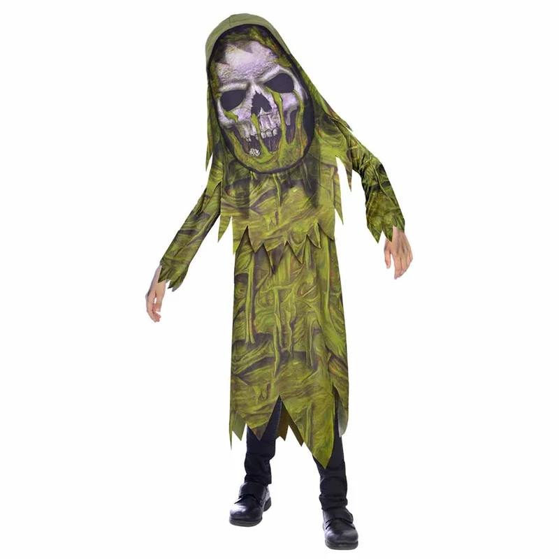 Big Head Sumpf Zombie Kinderkostüm