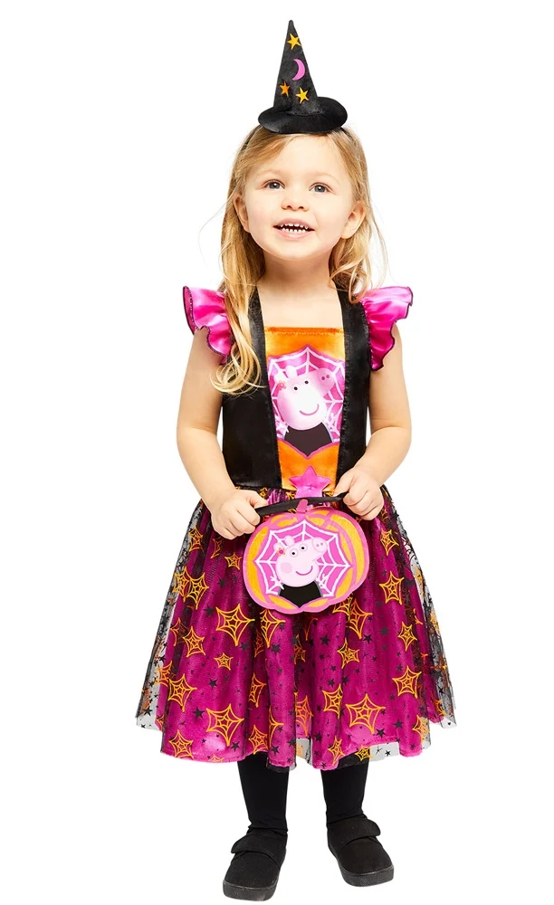 Peppa Pig Hexenkostüm für Kinder