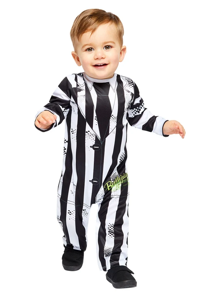 Mini Beetlejuice Kostüm für Kinder