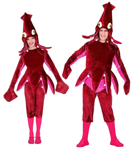 Tintenfisch Unisex Kostüm
