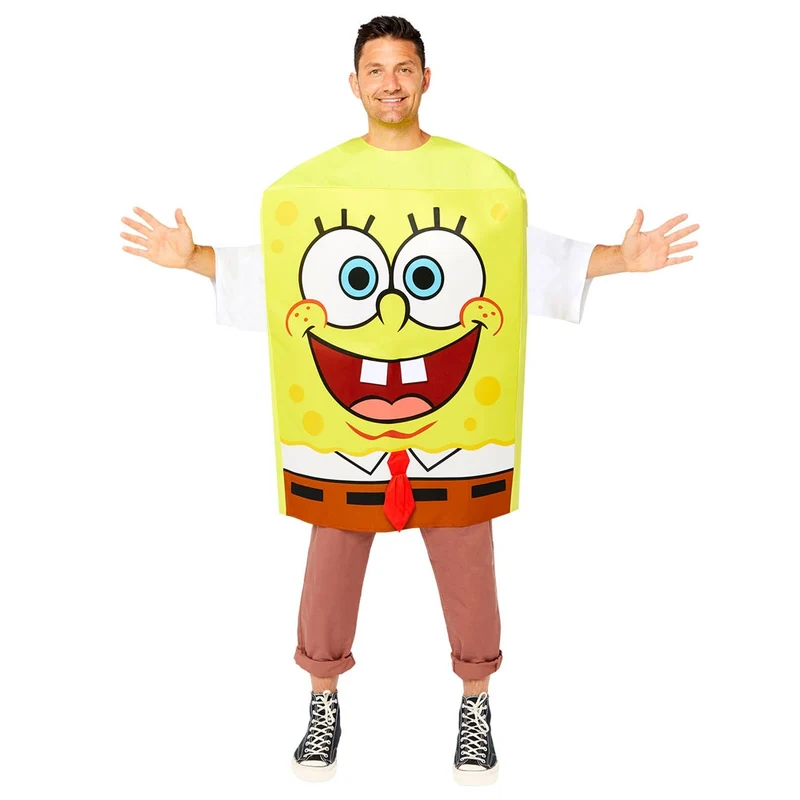 Spongebob Schwammkopf Kostüm für Herren