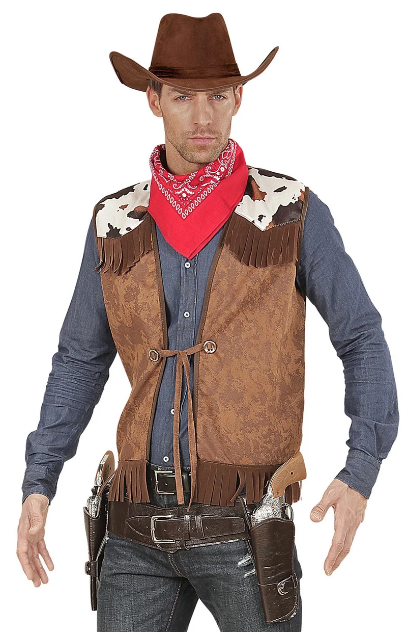 Wild West Cowboy Weste für Herren