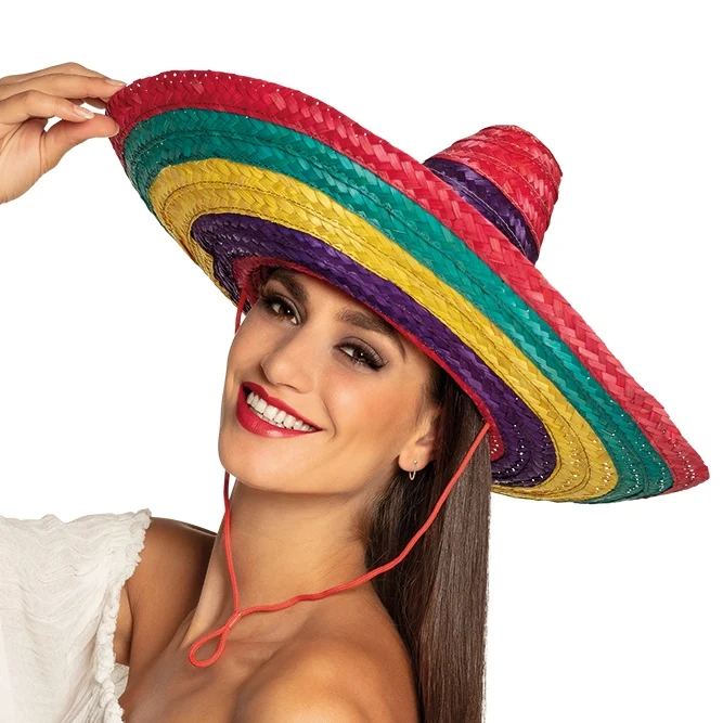 Sombrero bunt 49cm