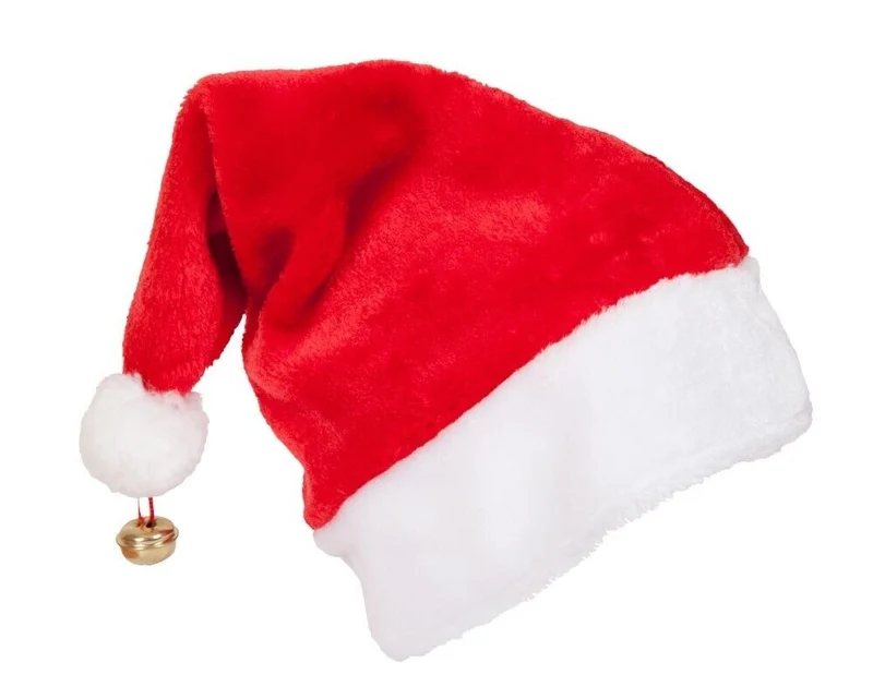 Santa Weihnachtsmütze mit Glöckchen