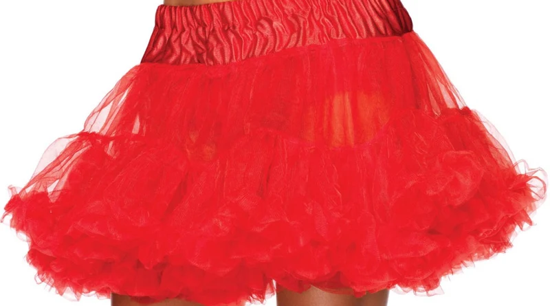 Plus Size Petticoat Deluxe rot
