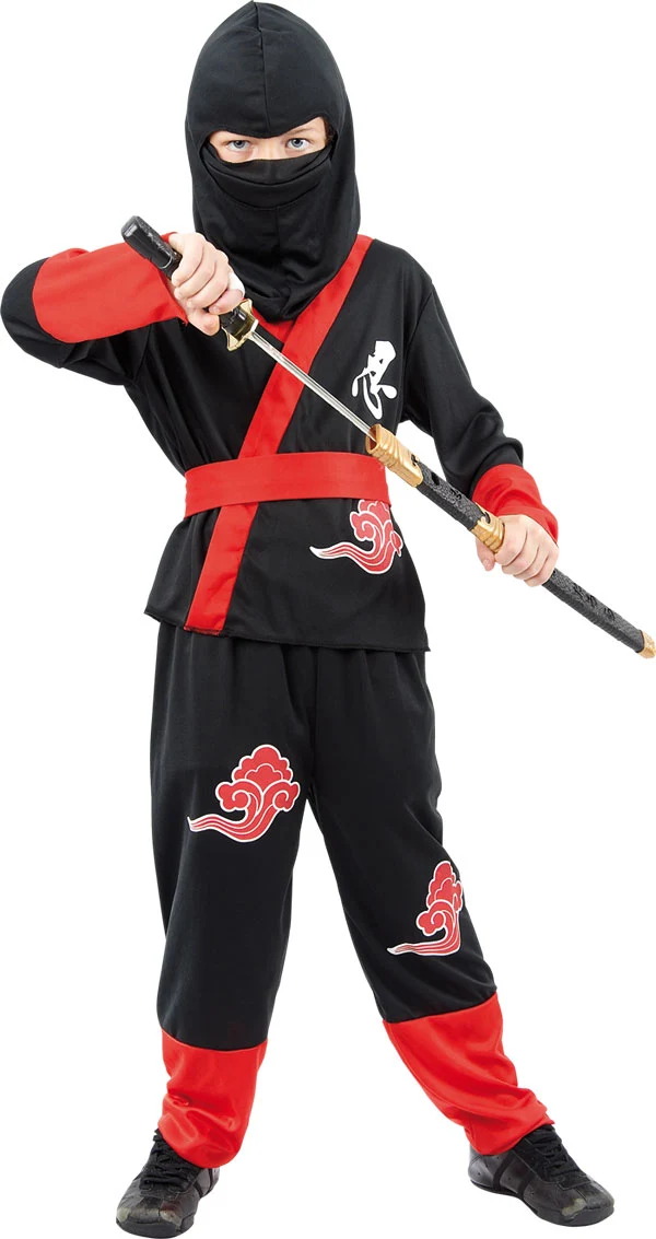 Ninja Kämpfer Kinderkostüm