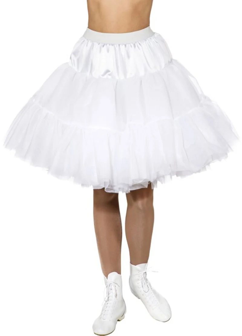 Rock'n'Roll Petticoat Weiß