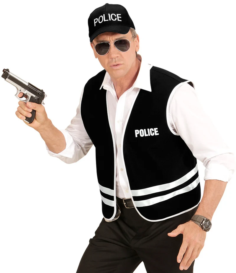 Polizei Set 2-teilig für Herren