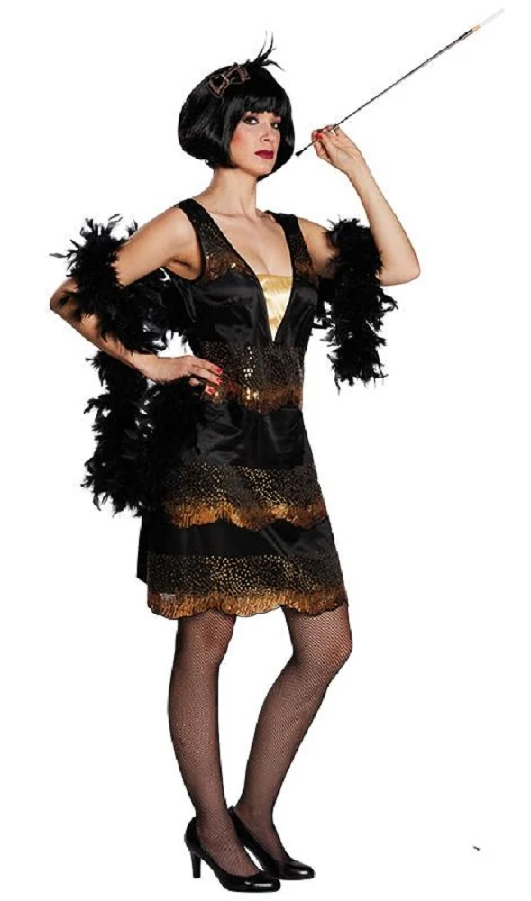 Flapper Girl Daisy 20er Jahre Damenkostüm
