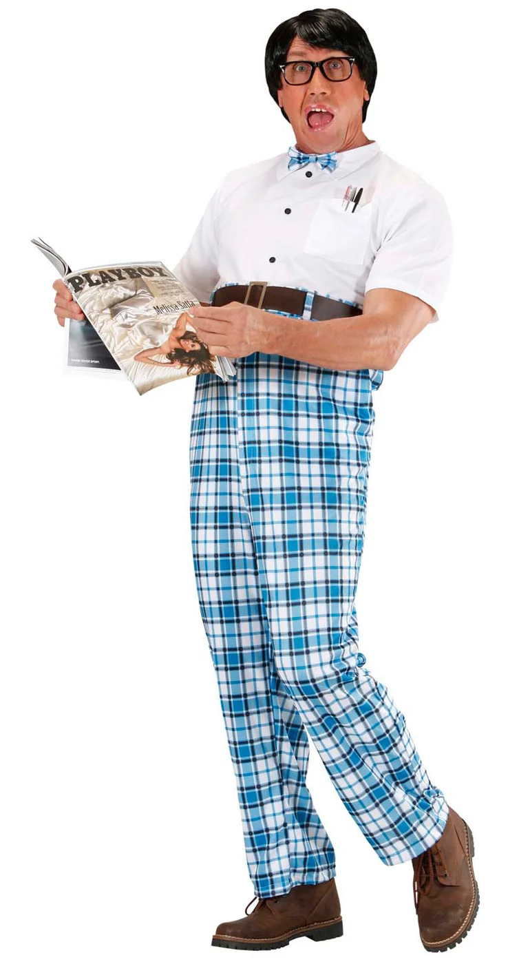 Nerd Streber Kostüm für Herren