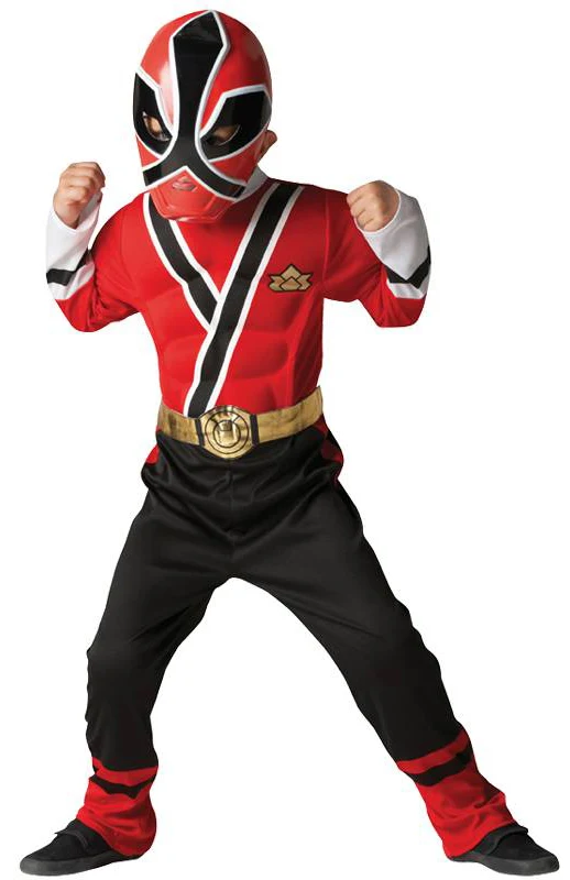 Power Rangers Red Ranger Kostüm für Kinder