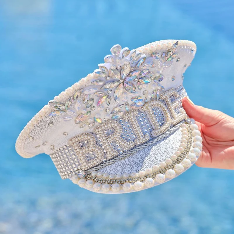Brauthut Onesize - Shiny Bride