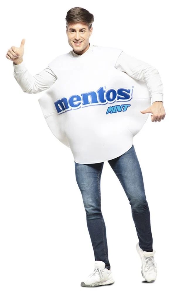 Mentos Mint Dragee Kostüm