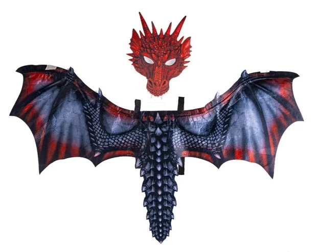 2- teiliges Verkleidungsset Roter Drache