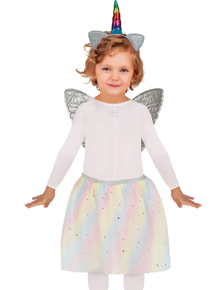 Einhorn Verkleidungs Set für Mädchen 3-5 Jahre