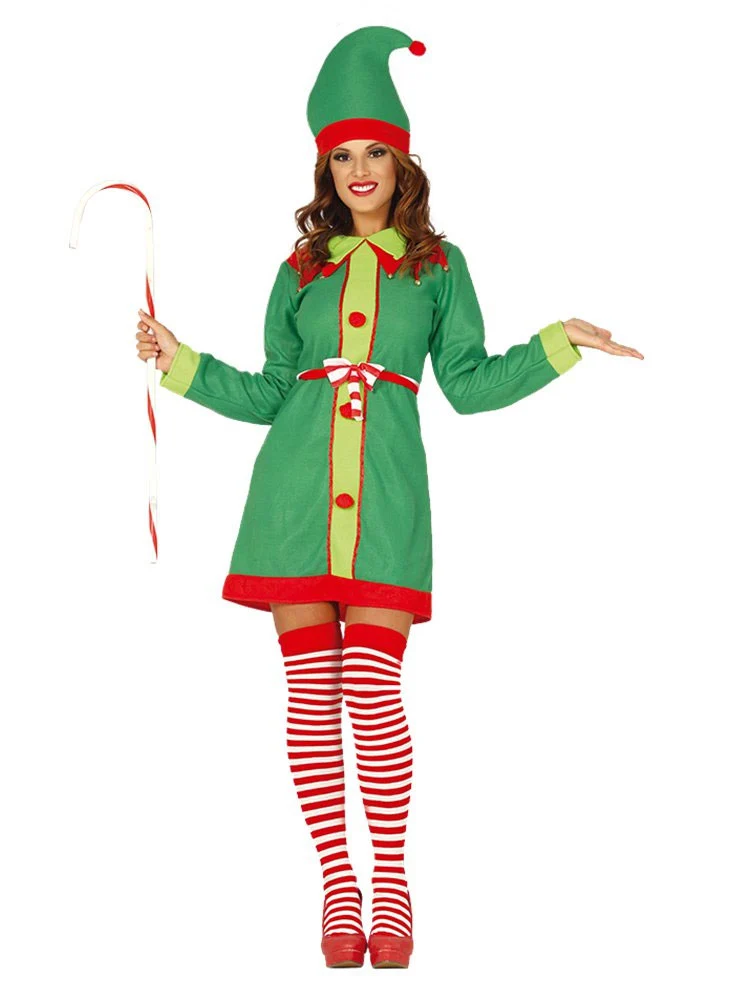 Weihnachtswichtel Damenkostüm