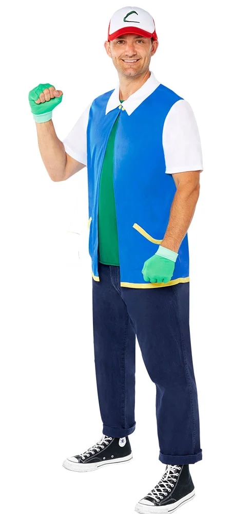 Pokemon Ash Kostüm für Herren